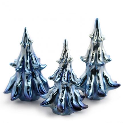 Blue Christmas Trees