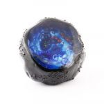 Smal Blue Black Geode